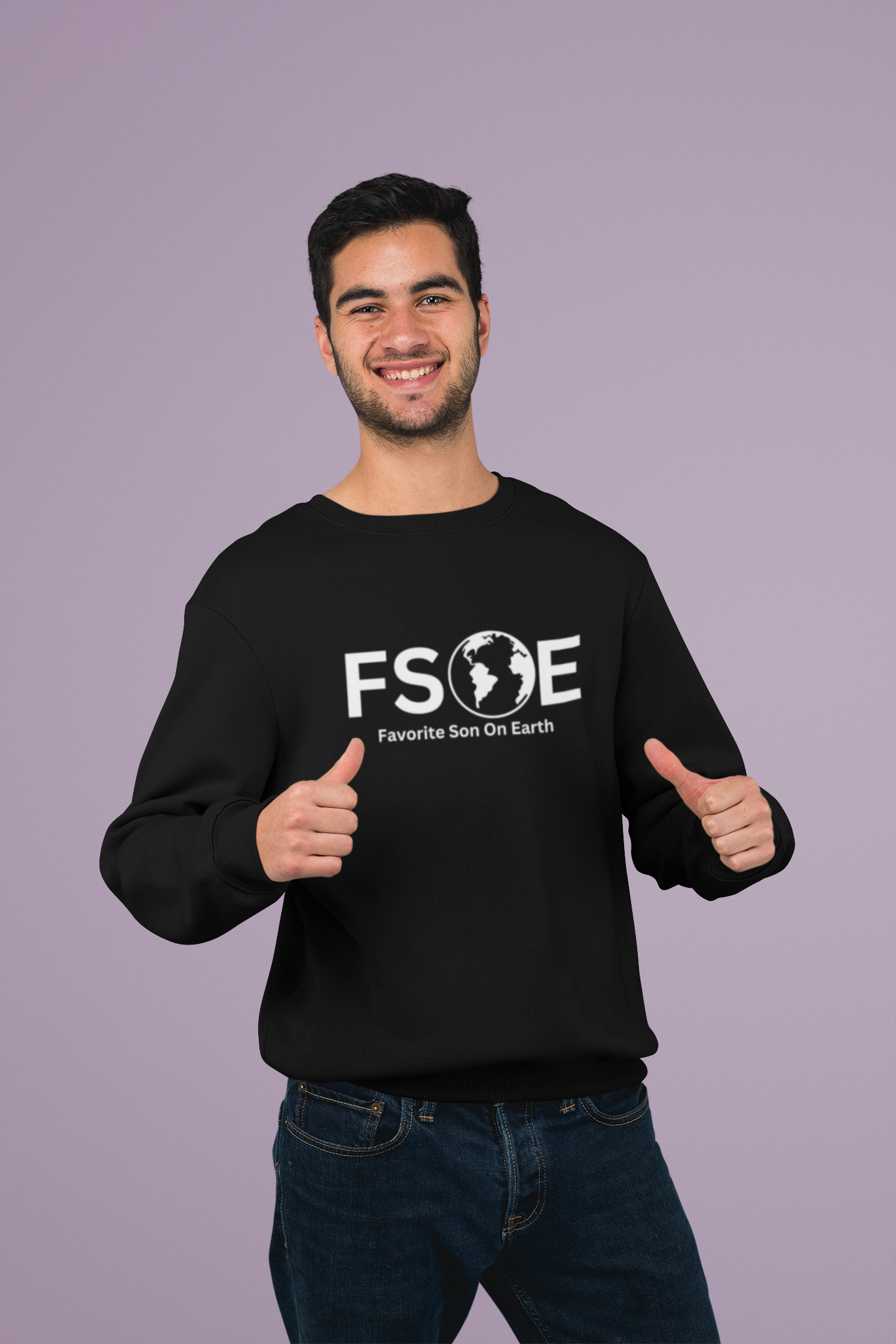 Favorite Son On Earth Sweatshirt - (FSOE) Logo for Men and Women