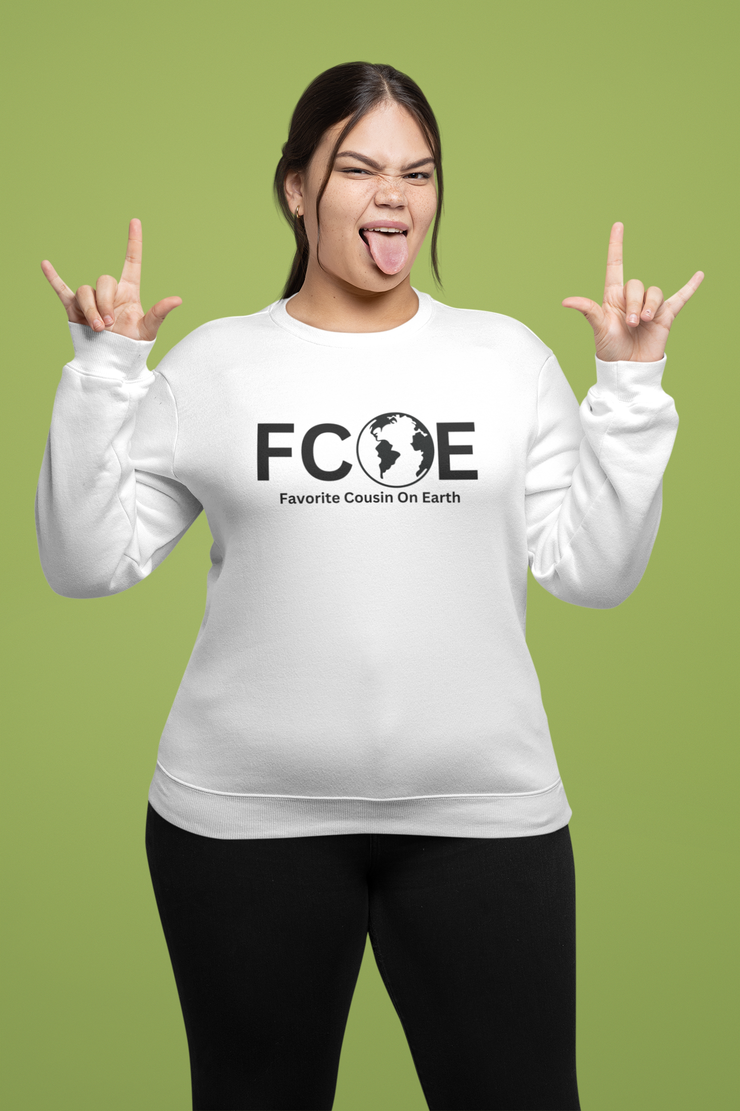Favorite Cousin On Earth (FCOE) Sweatshirt – Unisex Heavy Blend™ Crewneck