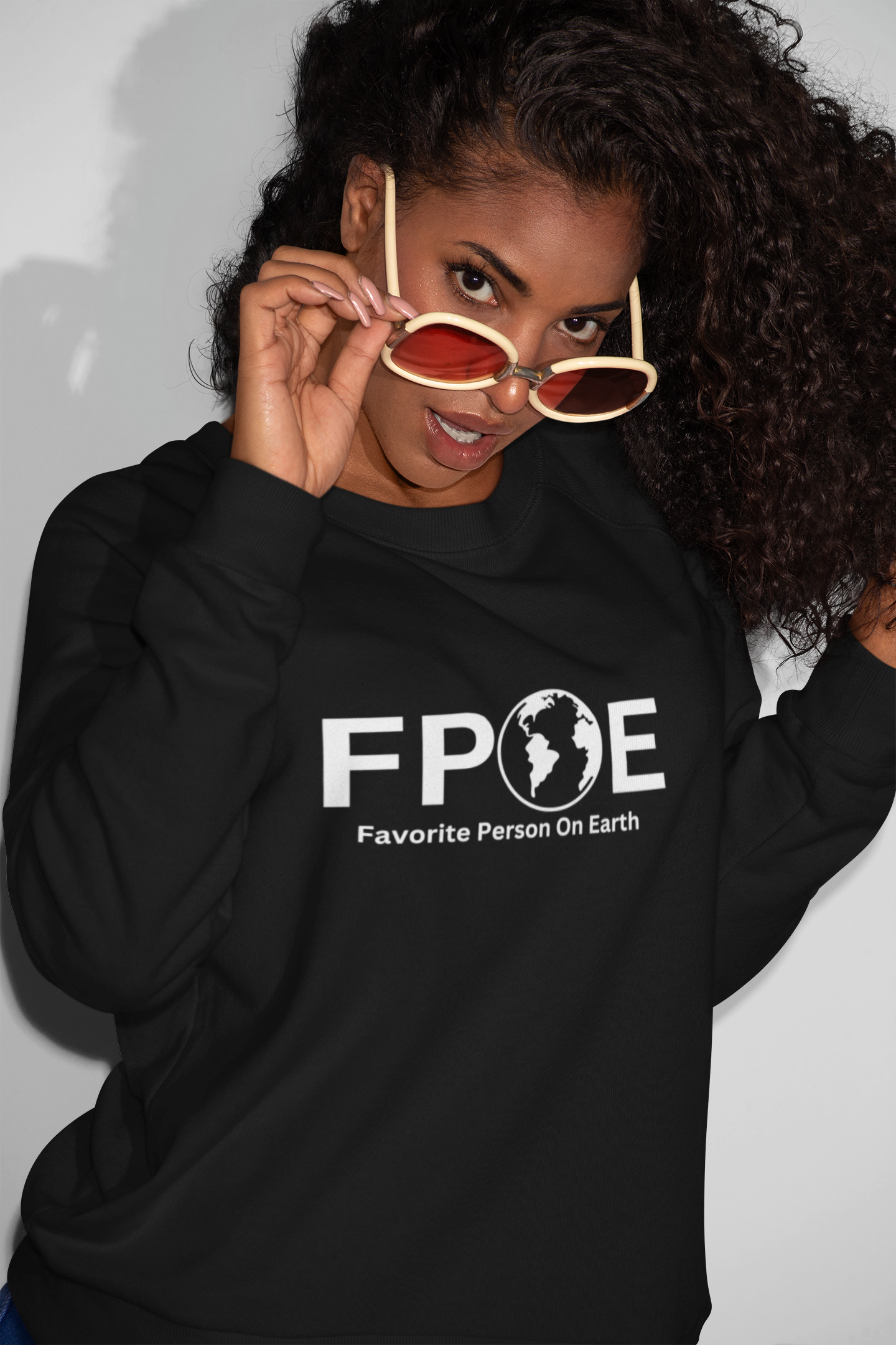 Favorite Person On Earth Sweatshirt - (FPOE) Logo Crewneck for Men and Women