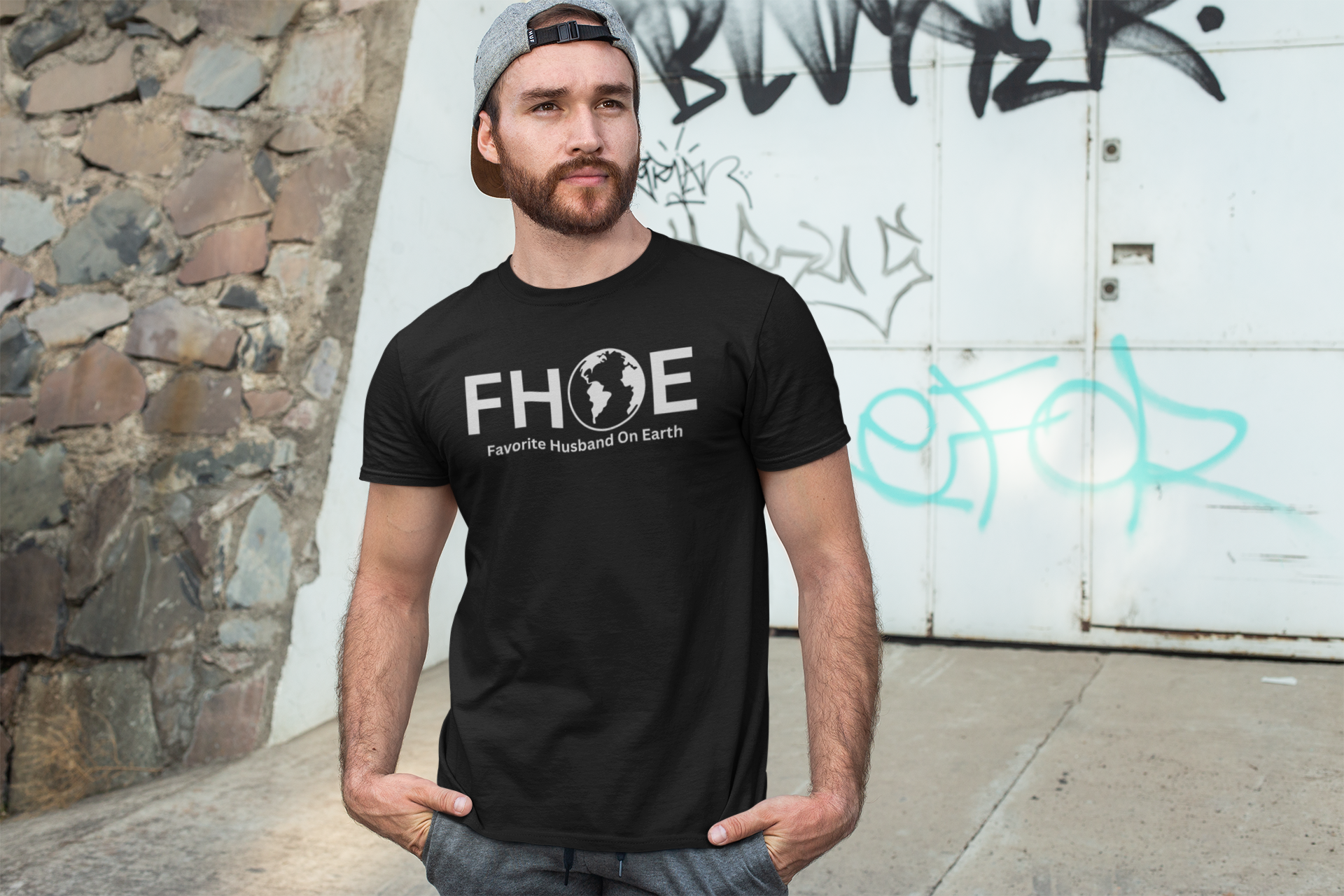 Favorite Husband On Earth (FHOE) Comfort Colors® 1717 Garment-Dyed T-Shirt