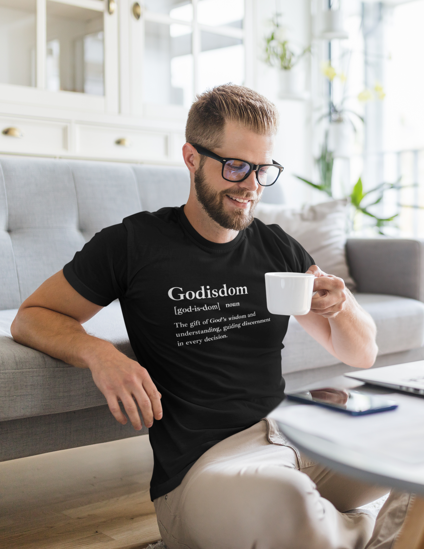 Godisdom Unisex Soft-Style T-Shirt – Comfortable, Durable, Ethical Apparel, 100% Cotton, Classic Fit