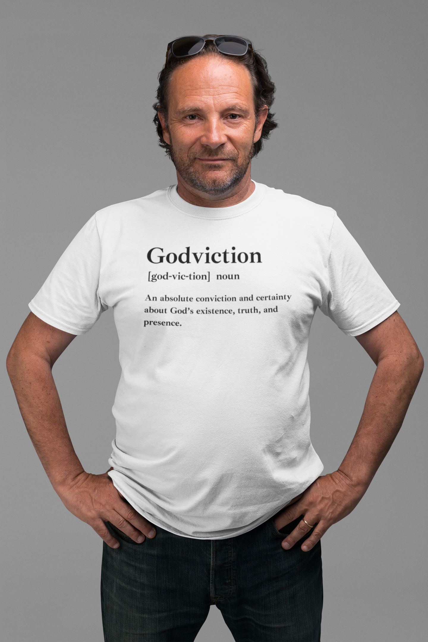 Godviction Unisex Garment-Dyed T-Shirt – Comfort Colors 1717
